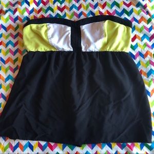 Torrid Color Block Tube Top